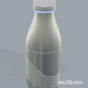 饮料瓶水瓶3D