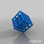 Tinkercad晶格立方体