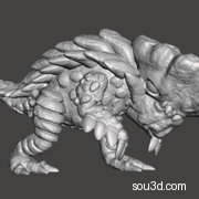 怪物猎人Barroth (重制版无底座)