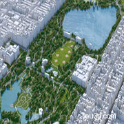 纽约曼哈顿中央公园3D模型