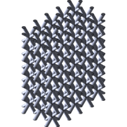 八面体晶格结构