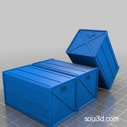 《Dust》游戏弹药箱模型