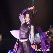 鬼灭之刃stl3D打印模型手办Shinobu Koucho@STL_FREEE
