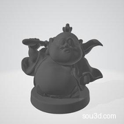 Q版太乙哪吒模型