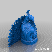孔雀佛像(V2) 简易打印件