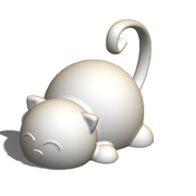 卡通小猫