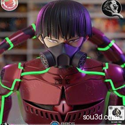 保科宗四郎《怪兽8号》动漫角色雕刻手办3D打印模型