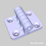 铰链/M4螺丝/25mm偏移