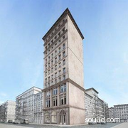 楼房现代建筑房屋公寓街区办公楼三维3D打印模型051