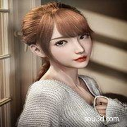 中国风精致美少女东方美女3d模型女性角色