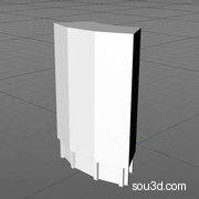 现代楼房别墅房屋建筑高楼三维3D打印模型54