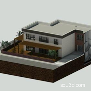 餐厅项目Revit