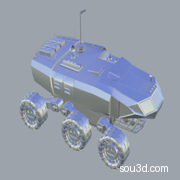 火星探测车3D