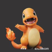 小火龙3D模型
