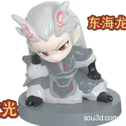 哪吒2魔童闹海最帅东海龙王敖光-手办摆件