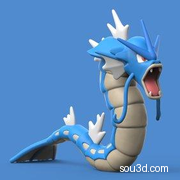 神奇宝贝 宝可梦暴鲤龙Gyarados