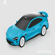 小米SU7 Max 小米汽车 1:64比例车模