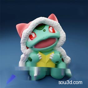 圣诞节神奇宝贝3D打印模型12