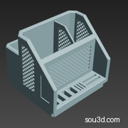 笔筒 收纳 stl