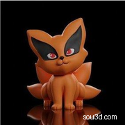 火影忍者 九尾妖狐Kurama Chibi - NARUTO3D手办打印模型