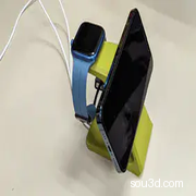 MagSafe iPhone 手表支架 V3-3D打印模型