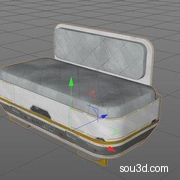 科幻太空基地探测车科幻舱实验室楼梯起重机电站油罐模型KB3D_MTM_PropSofa_A_grp