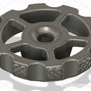 纤细M4 Ender用滚花尼龙锁紧调平旋钮3