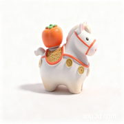 十二生肖吉祥物&马年吉祥物 柿柿如意马 3D打印 手办 模型