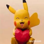 皮卡丘 打印模型