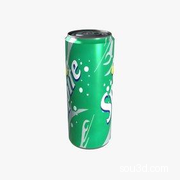 汽水罐3D模型