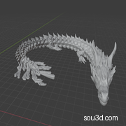 哪吒2之魔童闹海-3D打印模型-敖闰