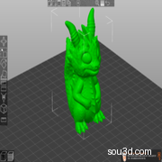 小火龙3D打印模型