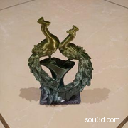 孔雀装饰（又名和平孔雀）