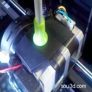 3D打印机耗材管座模型