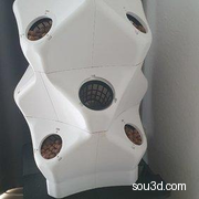 DM可堆叠的水培垂直塔