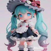初音未来Q版手办