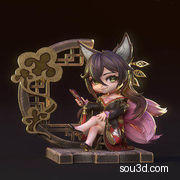停云 Q版 Honkai - Tingyun Chibi 崩坏：星穹铁道