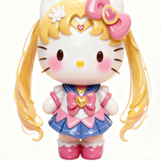 光之美少女Hello Kitty&凯蒂猫手办