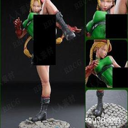 嘉米·怀特Cammy扫腿姿势《街头霸王》游戏角色雕刻手办3D打印模型