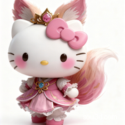 狐狸Hello Kitty&凯蒂猫