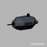 电压检测器-建筑美学造型3D模型