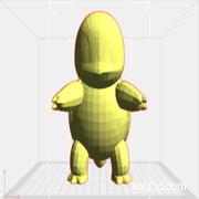 杰尼龟 杰尼龟摆件 3D模型