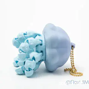 海水母 – 可活动关节的 & 钥匙扣