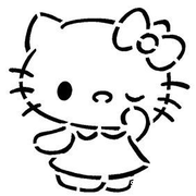 Hello Kitty模板3