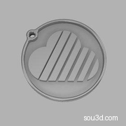 Skycoin钥匙扣 - 冰球