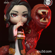 鬼舞辻无惨Muzan《鬼灭之刃》Q版