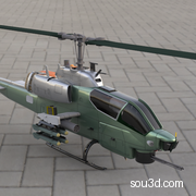 直升飞机 Bell AH-1 SuperCobra