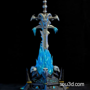 重铸霜之哀伤（108cm） - 魔兽世界-手办摆件公仔