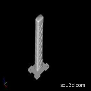 鬼灭之刃 新版伸缩刀 伸缩剑 玩具 农场3D打印