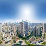 白天科技城市全景HDR贴图